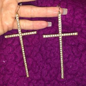 ALDO Cross Earrings